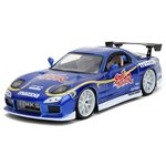 Jada Street Fighter Chun-Li 1:24 Mazda RX7              2532