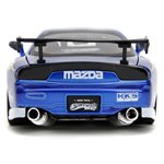 Jada Street Fighter Chun-Li 1:24 Mazda RX7              2532