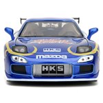 Jada Street Fighter Chun-Li 1:24 Mazda RX7              2532