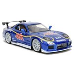 Jada Street Fighter Chun-Li 1:24 Mazda RX7              2532