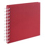 Hama  Fine Art  spirale bordeaux 18,5x15 30 pagine bianche