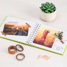 Hama  Fine Art  spirale bordeaux 18,5x15 30 pagine bianche 2