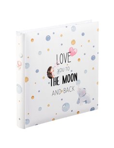 Hama To The Moon Buchalbum 25x25 50 weiße Seiten Kinderalbum
