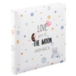 Hama To The Moon Buchalbum 25x25 50 weiße Seiten Kinderalbum