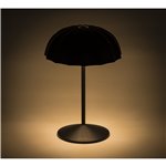 Sompex OMBRELLINO nero lampada da tavolo a batt.