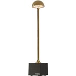 Sompex FLORA oro lampada da tavolo a batt.