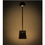 Sompex FLORA oro lampada da tavolo a batt.