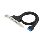 Conceptronic EMRICK11B 19-Pin Dual USB-Erweitung