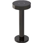 Sompex BORO grigio lampada da tavolo a batt.