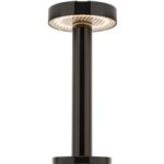 Sompex BORO grigio lampada da tavolo a batt.
