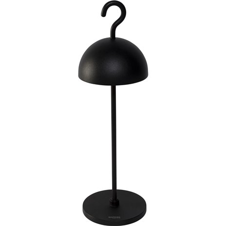 Sompex HOOK nero Lampada da tavolo