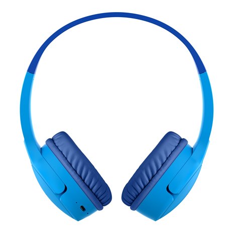 Belkin Soundform Mini-On-Ear per bamb. BT USB-C blu AUD002bt