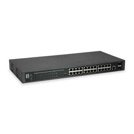 LevelOne GEP-2652 26-Port Smart-Gigabit-PoE-Switch