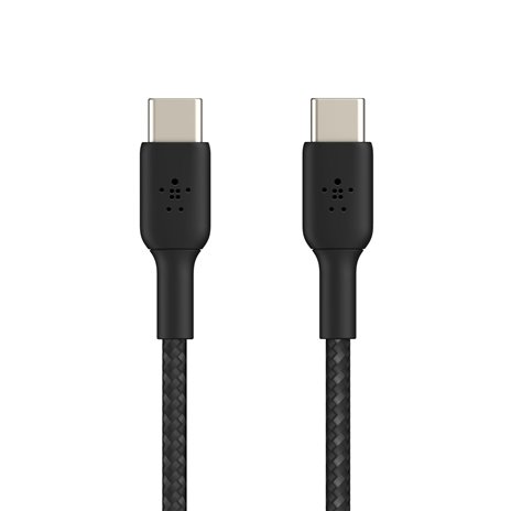 Belkin BOOST CHARGE geflocht.Kab USB-C/USB-C 15cm sw.CAB004B