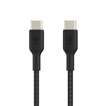 Belkin BOOST CHARGE geflocht.Kab USB-C/USB-C 15cm sw.CAB004B
