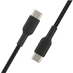 Belkin BOOST CHARGE geflocht.Kab USB-C/USB-C 15cm sw.CAB004B