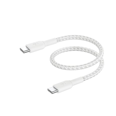 Belkin BOOST CHARGE geflocht.Kab USB-C/USB-C 15cm ws.CAB004B