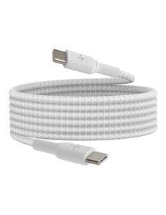 Belkin BOOST CHARGE geflocht.Kab USB-C/USB-C 2m weiß CAB004b