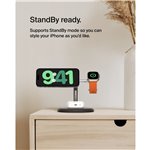 Belkin Boost Charge Pro Magnet. 3 in 1 st.ric.Qi2 ne. WIZ023