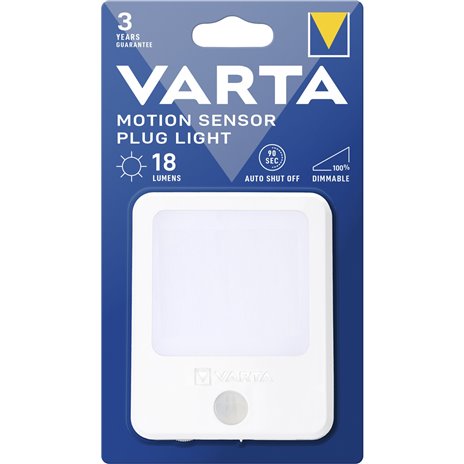Varta Motion Sensor Plug Light Steckerleuchte       18624101