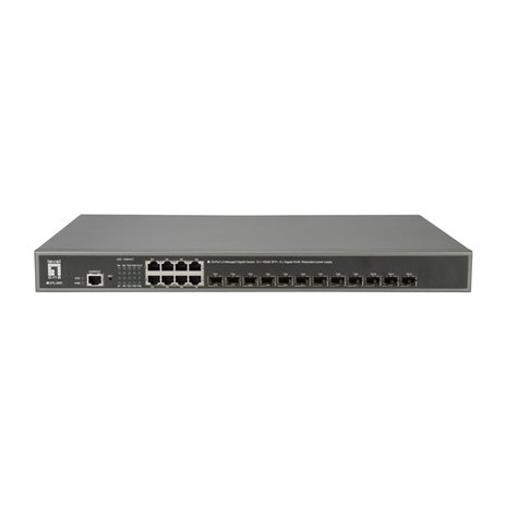 LevelOne GTL-2091 20-Port-L3-Gigabit-Switch