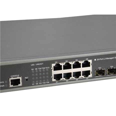 LevelOne GTL-2091 20-Port-L3-Gigabit-Switch