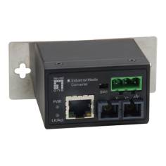 LevelOne IEC-4002 Industrial FE RJ45 ST convertitore multim. 2