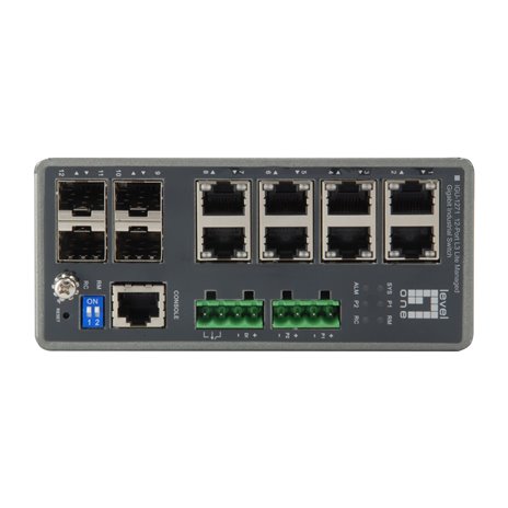LevelOne IGU-1271 TURING 12-Port L3 Lite Gigabit Switch