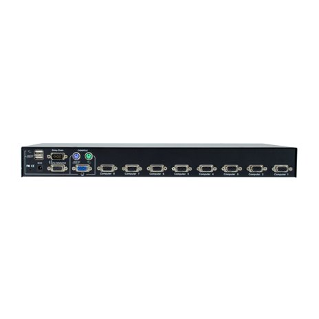 LevelOne KVM-3208 8-Port PS/2-USB VGA KVM