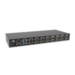 LevelOne KVM-3216 16-Port PS/2-USB VGA KVM