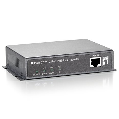 LevelOne POR-0202 2-Port PoE ripetitore