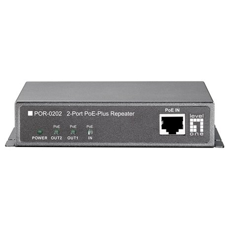 LevelOne POR-0202 2-Port PoE ripetitore