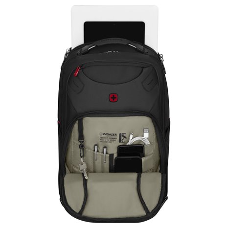 Wenger Cosmic 17  zaino p.laptop con tasca per tablet nero