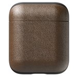 Nomad Airpod custodia pelle Rustic marrone