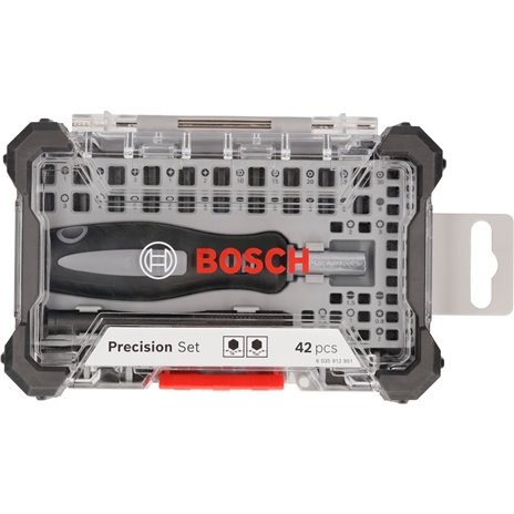 Bosch Präzisions- und Standard- Bitsatz 42-tlg.