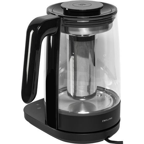 Zwilling bollitore vetro nero ENFINIGY