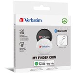 1x2 Verbatim My Finder Coin Bluetooth Item Finder n/b  32134