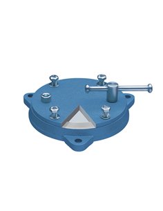 HEUER base girevole per morsa parallela 115 + 120 2