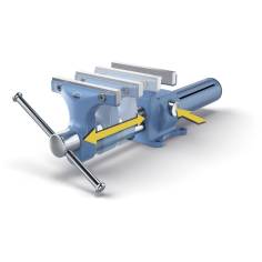 HEUER Compact Vice 120mm Span width 2