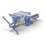 HEUER Compact Vice 120mm Span width