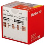 Fischer Tasselli SX Plus 6x50 100 pz.