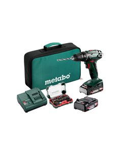 Metabo BS 18 kit trapano avvitatore a batteria