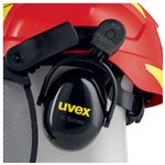 uvex Waldarbeiterset rot