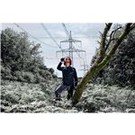 uvex Waldarbeiterset rot