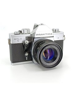 Praktica MTL 3 + Pentacon 50/1,8 (esposimetro non funzionante)