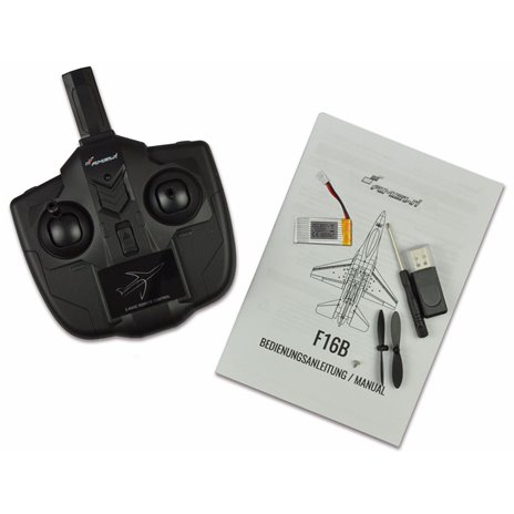 AMEWI F16B aereo con Gyro 2 canali 290mm RTF