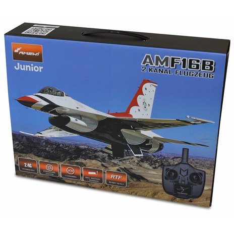 AMEWI F16B aereo con Gyro 2 canali 290mm RTF