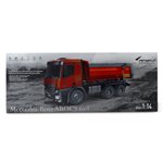 AMEWI Mercedes-Benz Arocs licen. camion ribalt. RTR rosso 2,