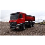 AMEWI Mercedes-Benz Arocs licen. camion ribalt. RTR rosso 2,