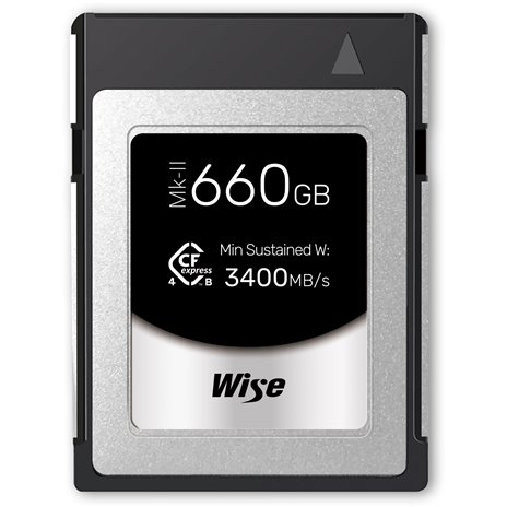 Wise CFexpress 4.0 Type B PRO 660GB MK-II      WI-CFX4-B660P